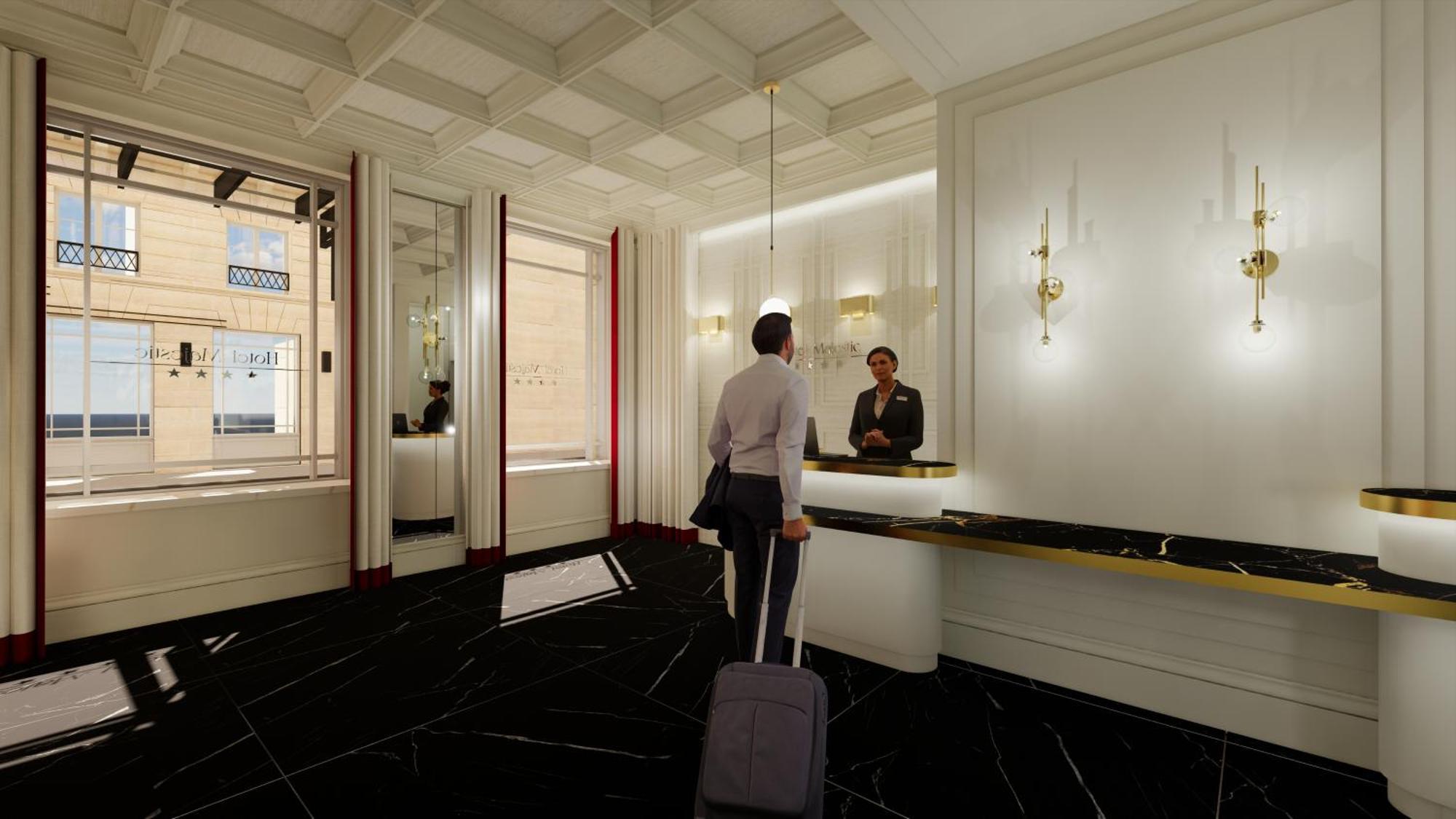 Hotel Majestic Bordeaux Dış mekan fotoğraf